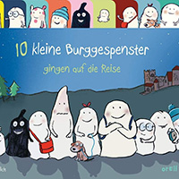 10 kleine Burggespenster gingen auf die Reise - Halloween Bilderbuch