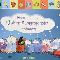 Wenn 10 kleine Burggespenster träumen - Halloween Bilderbuch