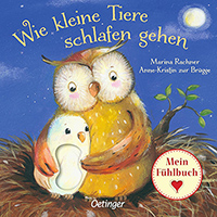 Wie kleine Tiere Schlafen gehen - die fünf Sinne Bilderbuch für Kinder