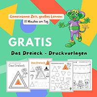 Das Dreieck gratis Druckvorlagen und Aktivitäten für Kinder Vorschule