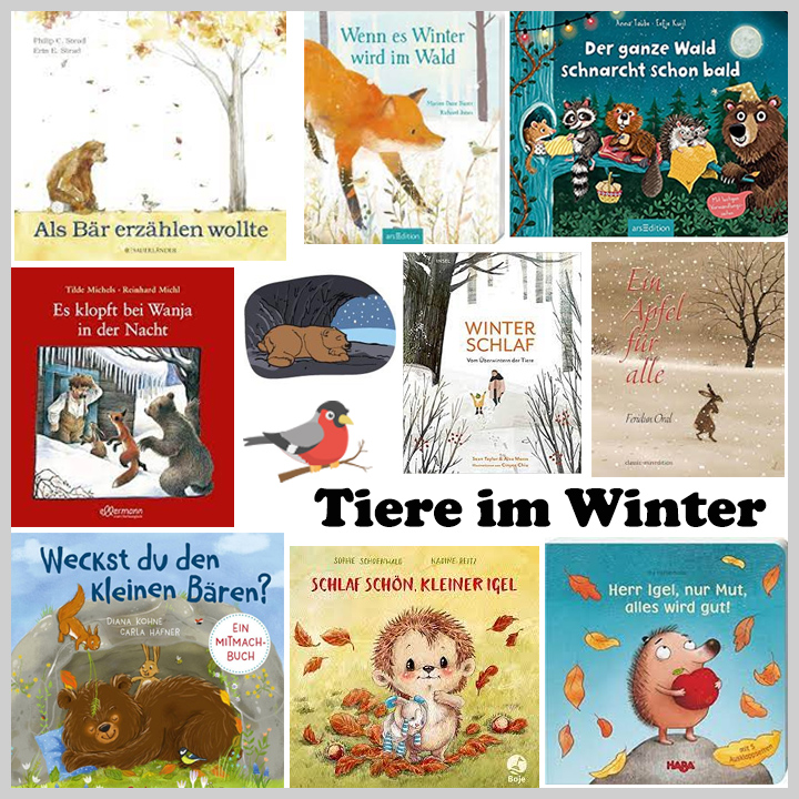 Tiere im Winter Bilderbücher fur Kinder